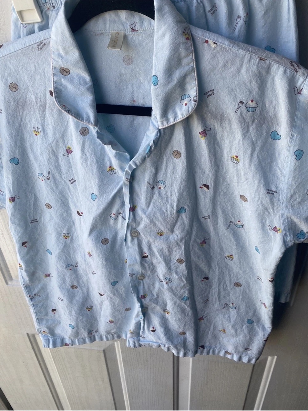 Carina Small Sweet Chocolate Cupcake 2 Piece Pajamas